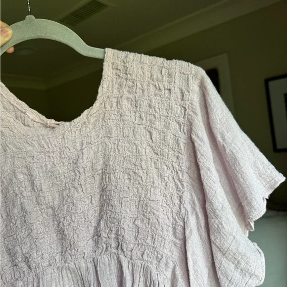 Free People Women's Mauve Top - Picture 2 of 4